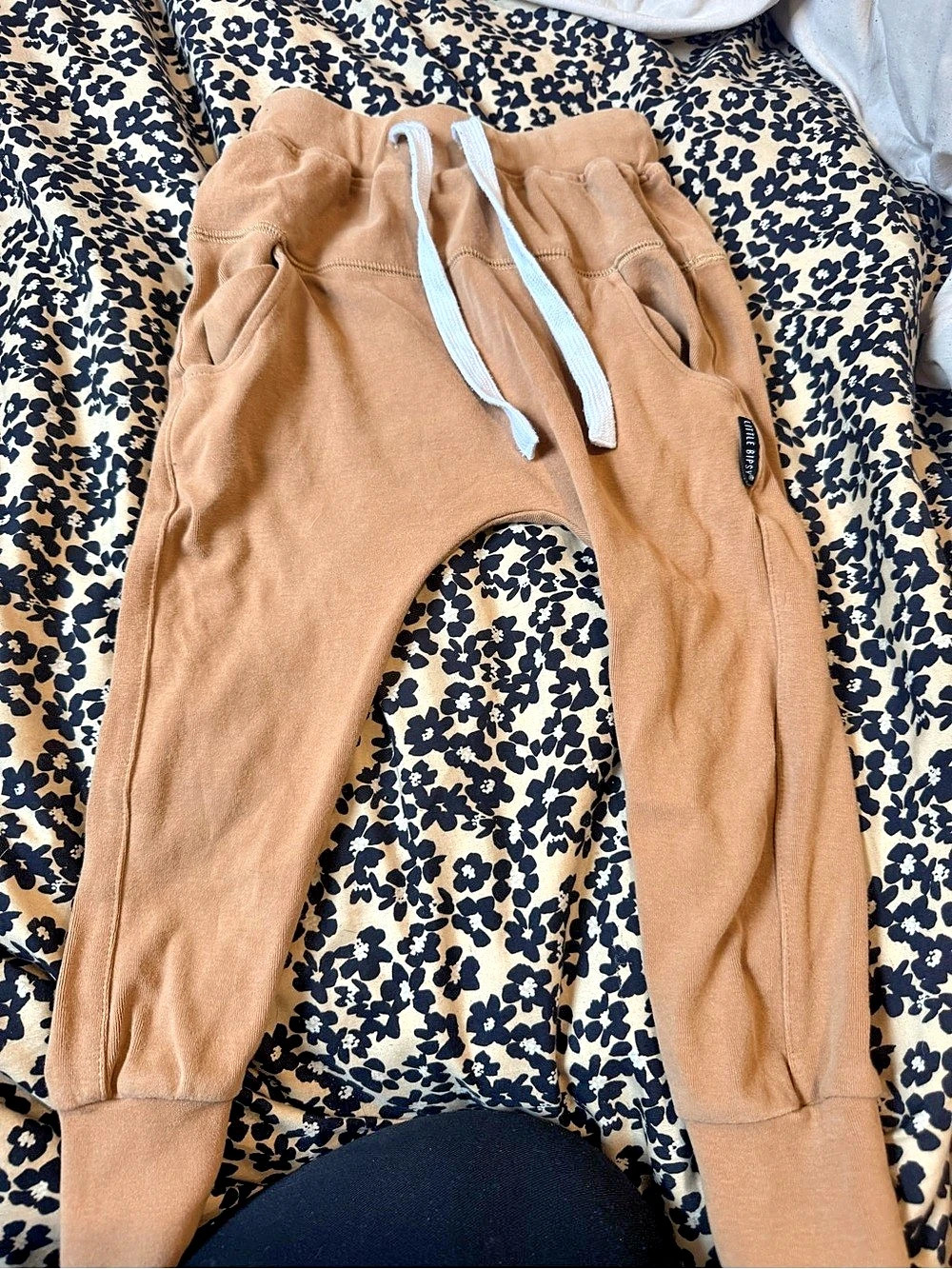 Little Bipsy The Jogger Brown Jogger Pants